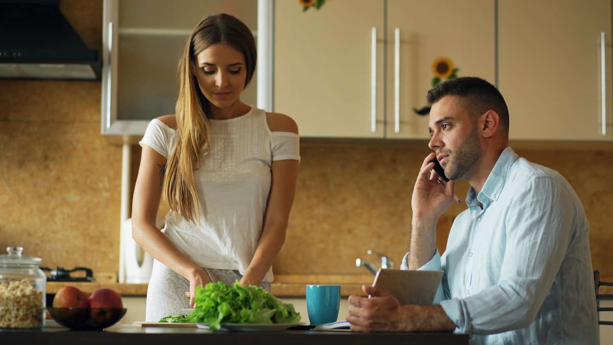 Hombre saludable en estilo de vida preventivo